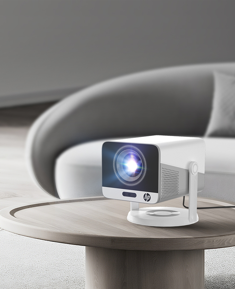 Projector For Bedroom HP CC500 1080P 4K Portable Projector, 84